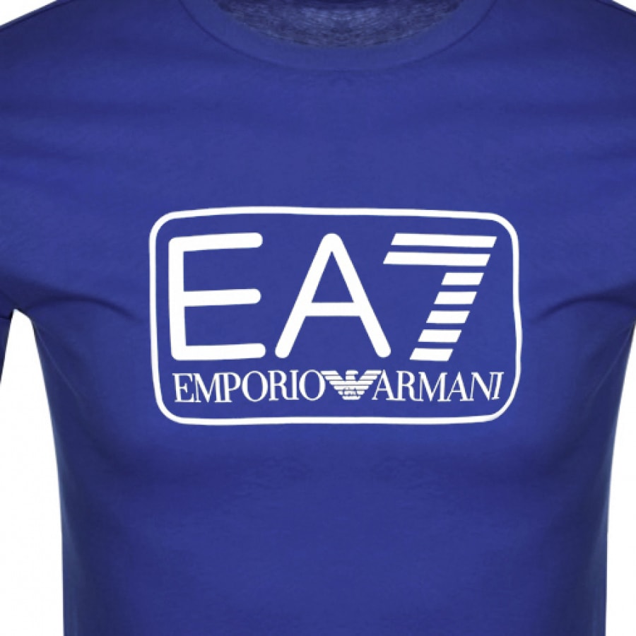 Alternative Image for ProductEA7 Emporio Armani T Shirt Blue3